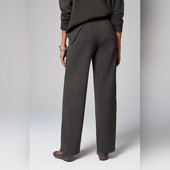 Pure Jill Affinity Pull-On Wide-Leg Pants 4 Pocket Pants Gray Size Medium - Picture 4 of 16